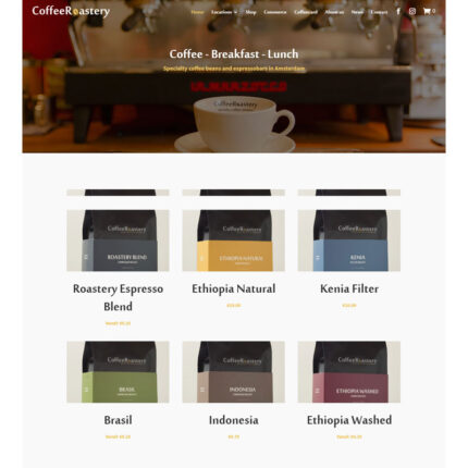 طراحی-سایت-رستری-و-فروش-قهوه